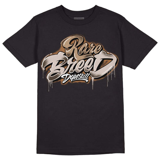 Jordan 3 Retro Palomino DopeSkill T-Shirt Rare Breed Type Graphic Streetwear - Black