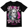 Dunk Low GS 'Triple Pink' DopeSkill T-Shirt Money Don't Lie Graphic Streetwear - Black