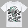 Jordan 3 "Green Glow" DopeSkill T-Shirt True Love Will Kill You Graphic Streetwear - White 