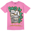 Parris Goebel x WMNS Dunk Low 'Playful Pink’ DopeSkill Pink T-shirt Paid In Full   Graphic Streetwear 