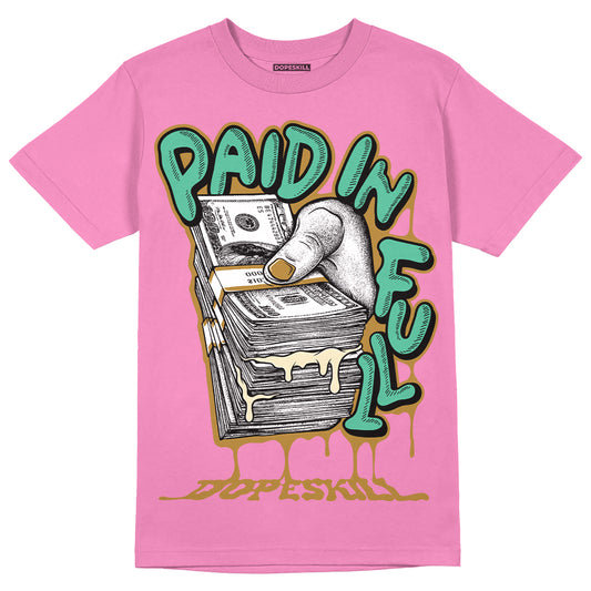 Parris Goebel x WMNS Dunk Low 'Playful Pink’ DopeSkill Pink T-shirt Paid In Full   Graphic Streetwear 