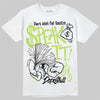 Jordan 13 Retro Bright Cactus DopeSkill T-Shirt Speak It Graphic Streetwear - White