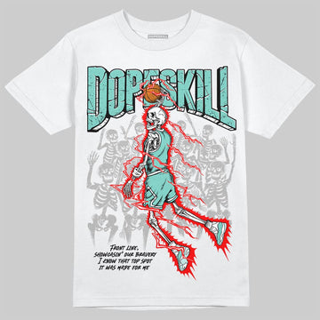 Jordan 11 Low "Igloo" DopeSkill T-Shirt Thunder Dunk Graphic Streetwear - White