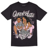 Dunk Low LX Pink Foam DopeSkill T-Shirt Queen Of Hustle Graphic Streetwear - Black