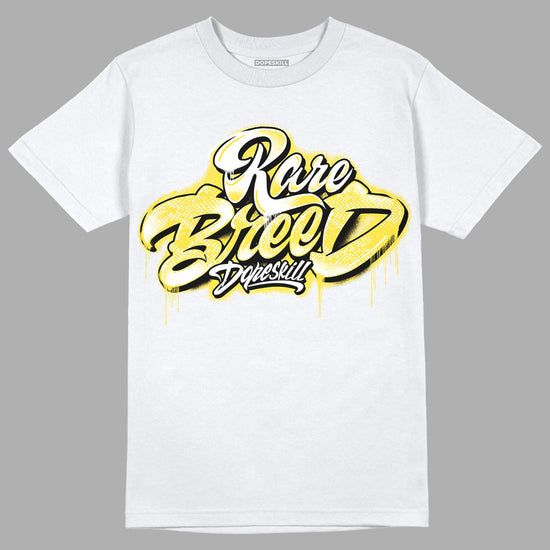 Jordan 11 Low 'Yellow Snakeskin' DopeSkill T-Shirt Rare Breed Type Graphic Streetwear - White