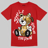 Jordan 1 Retro High OG Black Toe Reimagined DopeSkill T-Shirt Smile Through The Pain Graphic Streetwear - Red