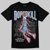 Jordan 3 GS “Cobalt Bliss” DopeSkill T-Shirt Thunder Dunk Graphic Streetwear - Black