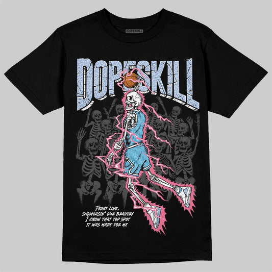 Jordan 3 GS “Cobalt Bliss” DopeSkill T-Shirt Thunder Dunk Graphic Streetwear - Black