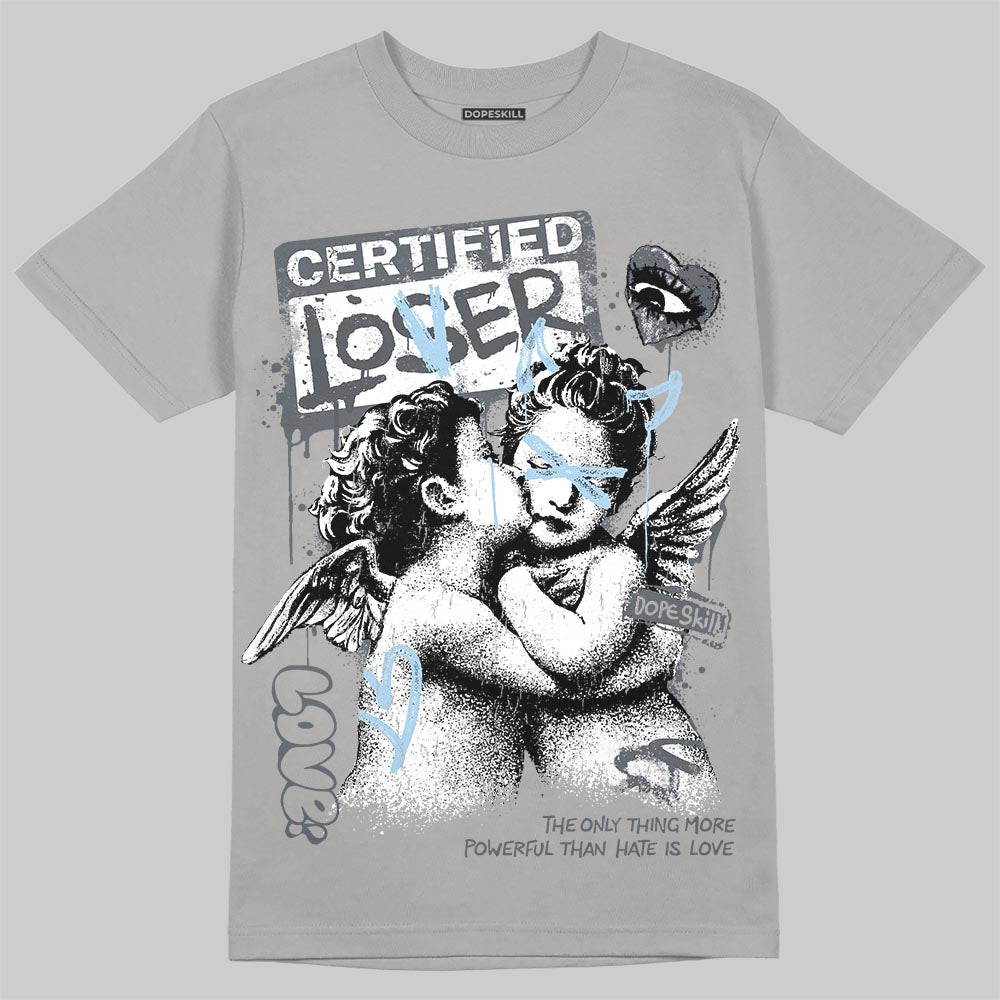 Jordan 5 Retro Wolf Grey (2026) DopeSkill T-Shirt Certified Lover Graphic Streetwear - Gravel