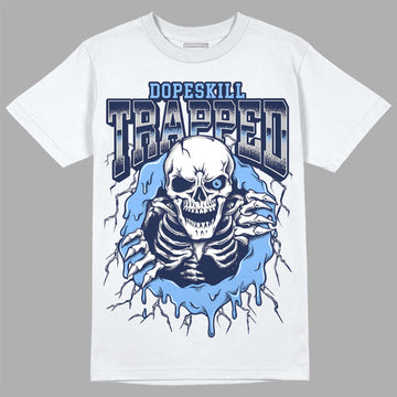 Jordan 5 Midnight Navy DopeSkill T-Shirt Trapped Halloween Graphic Streetwear