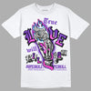 Dunk Low Championship Court Purple DopeSkill T-Shirt True Love Will Kill You Graphic Streetwear - White