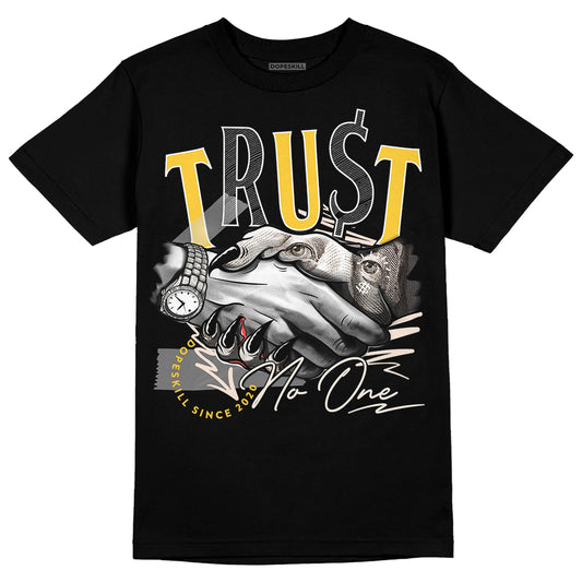 Jordan 4 "Sail" DopeSkill T-Shirt Trust No One Graphic Streetwear - Black