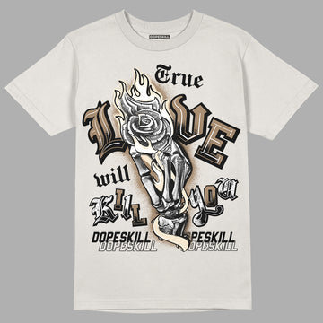 Jordan 5 SE “Sail” DopeSkill Sand T-shirt True Love Will Kill You Graphic Streetwear