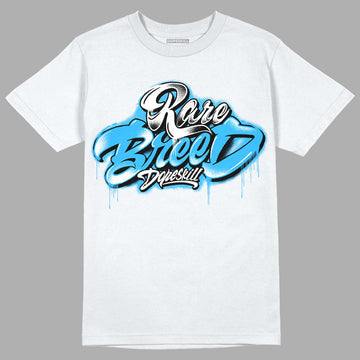 Jordan 1 High Retro OG “University Blue” DopeSkill T-Shirt Rare Breed Type Graphic Streetwear - White