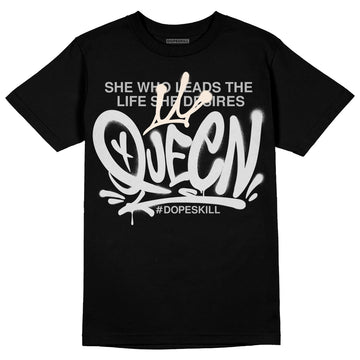 Dunk Low Cool Grey DopeSkill T-Shirt Queen Graphic Streetwear - Black