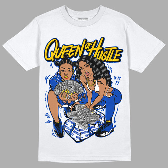 Jordan 14 “Laney” DopeSkill T-Shirt Queen Of Hustle Graphic Streetwear - White 