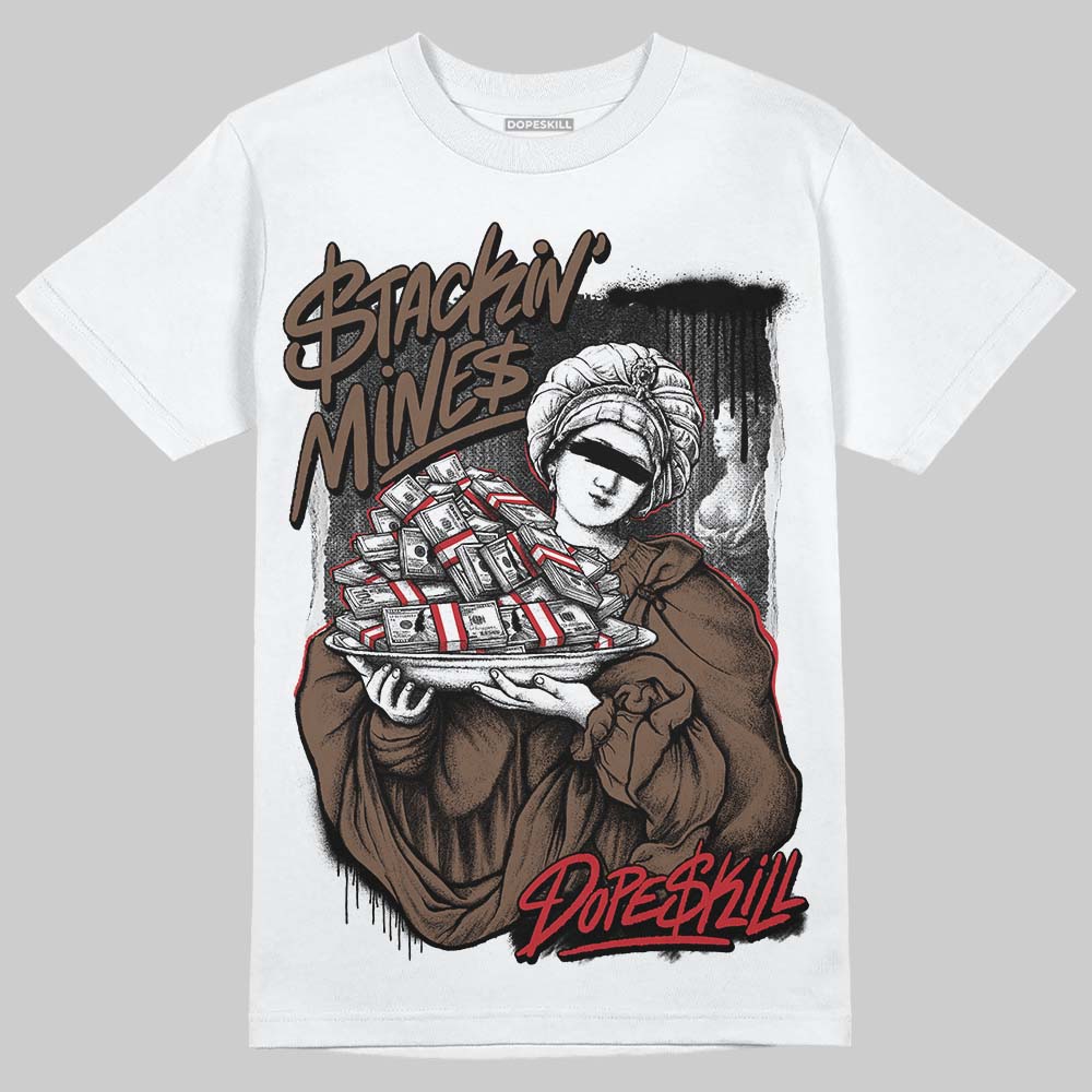 Jordan 9 'Olive' DopeSkill T-Shirt Stackin Mines Graphic Streetwear - White 