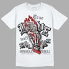 Grey Sneakers DopeSkill T-Shirt True Love Will Kill You Graphic Streetwear - White