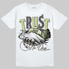 Jordan 5 “Luminous Green” DopeSkill T-Shirt Trust No One Graphic Streetwear - White