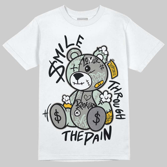 Jordan 1 Retro Low OG Year of the Snake (2025) DopeSkill T-Shirt Smile Through The Pain Graphic Streetwear - White