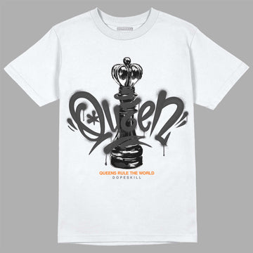 Jordan 3 Retro 'Fear Pack' DopeSkill T-Shirt Queen Chess Graphic Streetwear - White