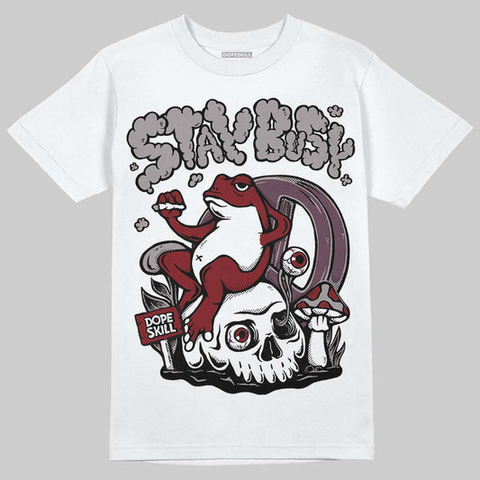 A Ma Maniére x Air Jordan 5 “Violet Ore” DopeSkill T-Shirt Stay Busy Graphic Streetwear - White