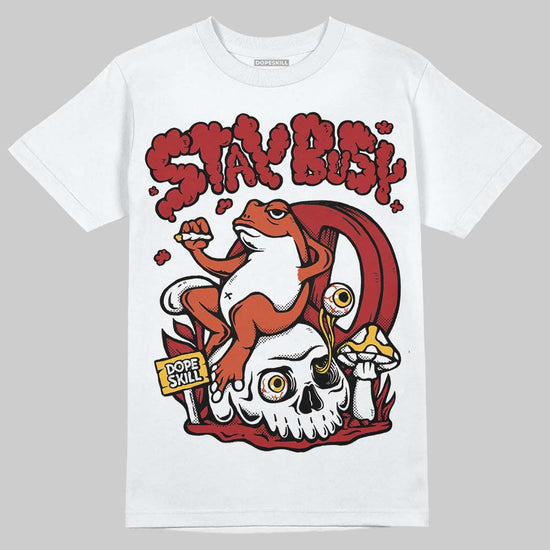 Nigel Sylvester x Air Jordan 4 ‘Brick by Brick’ DopeSkill T-Shirt Stay Busy Graphic Streetwear - White