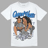 Jordan 3 "Midnight Navy" DopeSkill T-Shirt Queen Of Hustle Graphic Streetwear - White