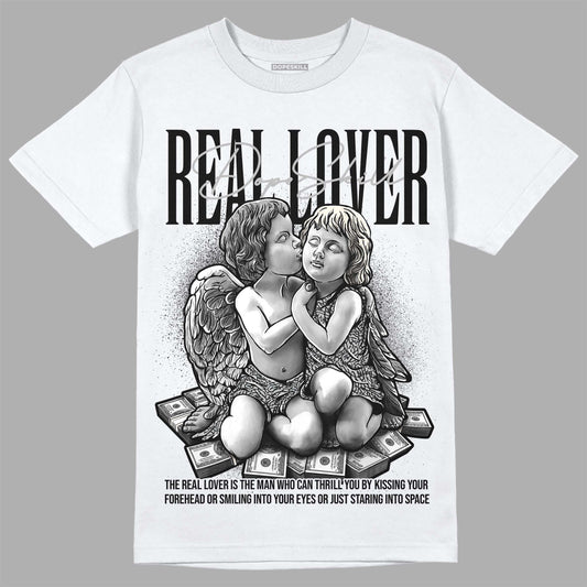 Jordan 3 “Off Noir” DopeSkill T-Shirt Real Lover Graphic Streetwear - White