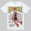 Quai 54 x Air Jordan 1 Retro Low OG Tour Yellow Black DopeSkill T-Shirt Thunder Dunk Graphic Streetwear - White