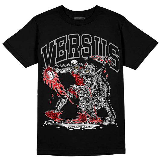 Jordan 1 Low OG “Shadow” DopeSkill T-Shirt VERSUS Graphic Streetwear - Black
