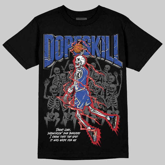 Jordan 4 “Rare Air” DopeSkill T-Shirt Thunder Dunk Graphic Streetwear - blacjk