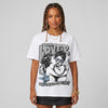 Wolf Grey 5s DopeSkill Oversize Print T-Shirt Real Ones Choose Loyalty Graphic