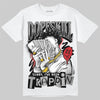 Jordan 3 OG “Black Cement” DopeSkill T-Shirt Sorry I've Been Trappin Graphic Streetwear - White