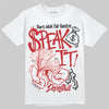 Jordan 1 Retro High OG Black Toe Reimagined DopeSkill T-Shirt Speak It Graphic Streetwear - White