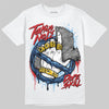 Jordan 4 SB “Summit White/Navy” DopeSkill T-Shirt Takin No L's Graphic Streetwear - White