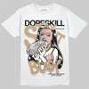 Nike Air Force 1 Low Canvas “Linen” DopeSkill T-Shirt Stay It Busy Graphic Streetwear - White
