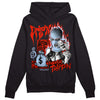 Jordan 6 Retro Toro Bravo DopeSkill Hoodie Sweatshirt Drip'n Never Tripp'n Graphic Streetwear - Black