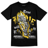 Jordan 4 Retro “Vivid Sulfur” DopeSkill T-Shirt True Love Will Kill You Graphic Streetwear - Black 