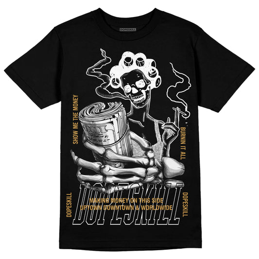 Jordan 11 "Gratitude" DopeSkill T-Shirt Show Me The Money Graphic Streetwear - Black