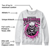 Hyper Violet 4s DopeSkill Sweatshirt Trapped Halloween Graphic