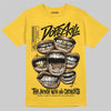 Jordan 5 'Tokyo' DopeSkill T-Shirt The Mouth With No Droughts Graphic Streetwear - Gold