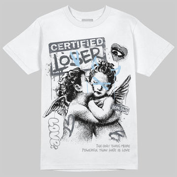Jordan 5 Retro Wolf Grey (2026) DopeSkill T-Shirt Certified Lover Graphic Streetwear - White 