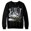 Jordan 13 “Blue Grey” DopeSkill Sweatshirt Trust No One Graphic Streetwear - Black