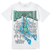 Jordan 1 High OG Green Glow DopeSkill T-Shirt Thunder Dunk Graphic Streetwear - White