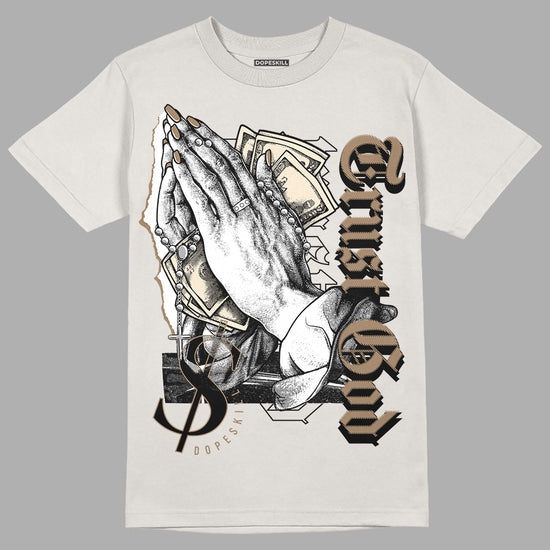 Jordan 5 SE “Sail” DopeSkill Sand T-shirt Trust God Graphic Streetwear