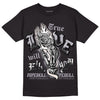 Jordan 2 Cement Grey DopeSkill T-Shirt True Love Will Kill You Graphic Streetwear - Black