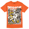 Jordan 3 Georgia Peach DopeSkill Orange T-shirt Resist Graphic Streetwear