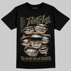 Jordan 3 “Medium Olive” aka “Family Affair” DopeSkill T-Shirt The Mouth With No Droughts Graphic Streetwear - Black