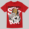 Nigel Sylvester x Air Jordan 4 ‘Brick by Brick’ DopeSkill T-Shirt Stay It Busy Graphic Streetwear - Red